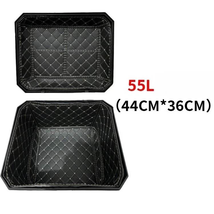 

Универсальный квадратный ящик для багажника мотоцикла, универсальный хвостовой ящик для электромобиля, съемная подушка, внутренний вкладыш 36 л/45 л/47 л/55 л