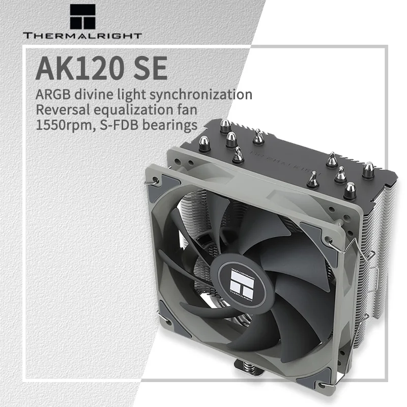 Thermalright AK120 SE 5 Тепловая трубка Прямой сенсорный тип Радиатор воздушного