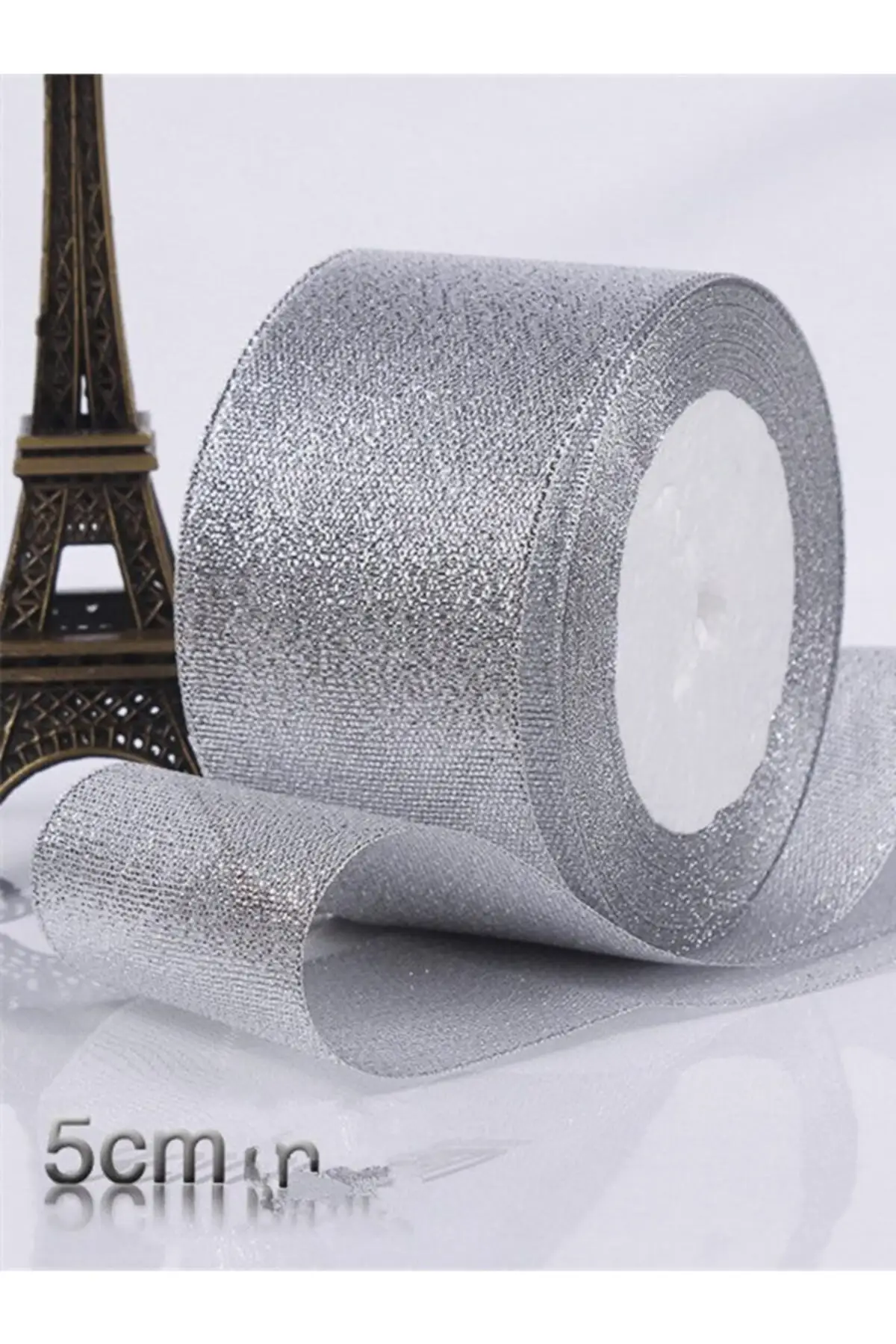 

Silver Lurex Ribbon (10metre-5cm)