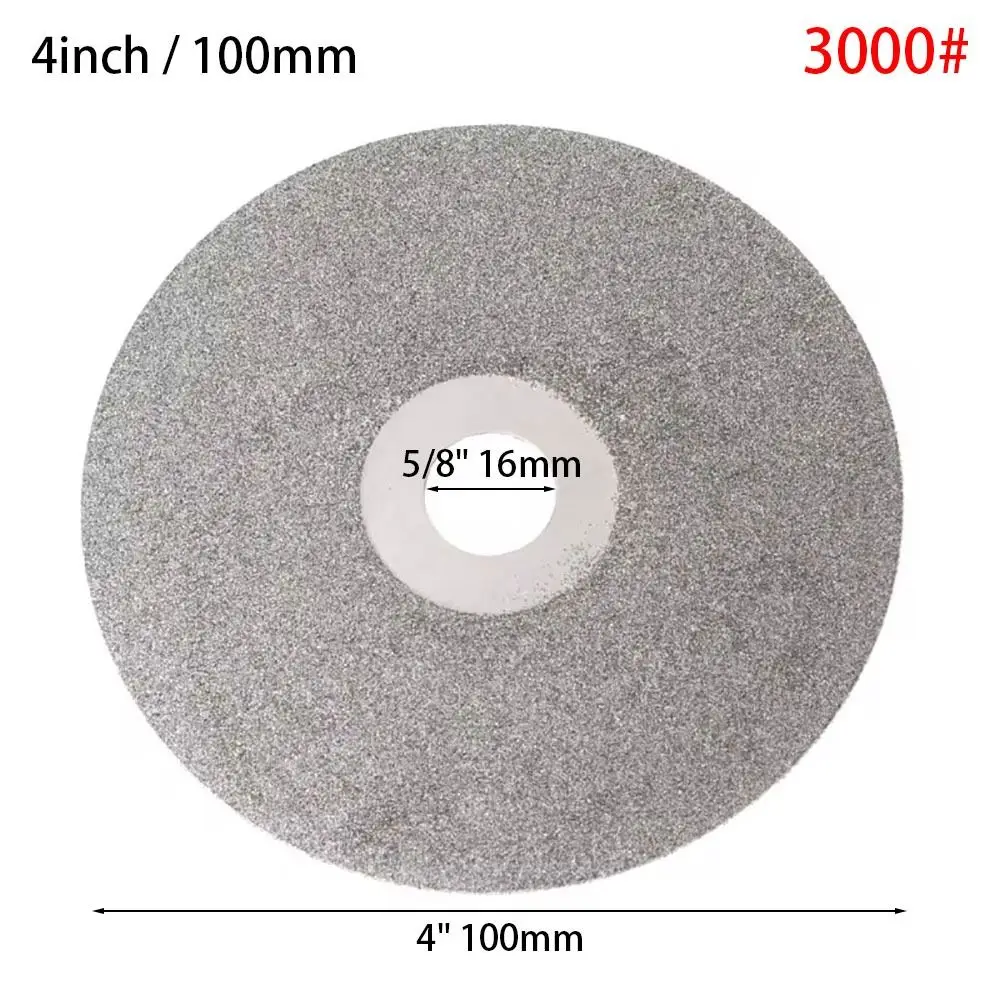 

Алмазный абразивный диск 100 мм, зернистость 80-3000
