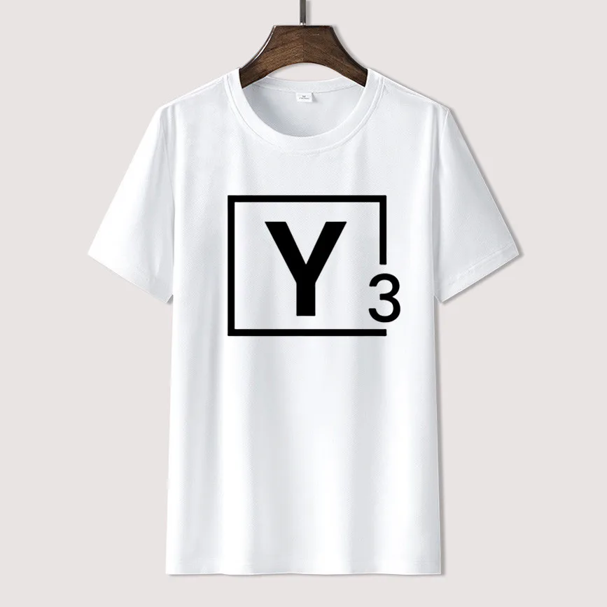 

Y3 Yohji Yamamotos New Fashion Summer Printed T Shirts Clothes Popular Shirt Cotton Tees Amazing Short Sleeve Unique Unisex Tops