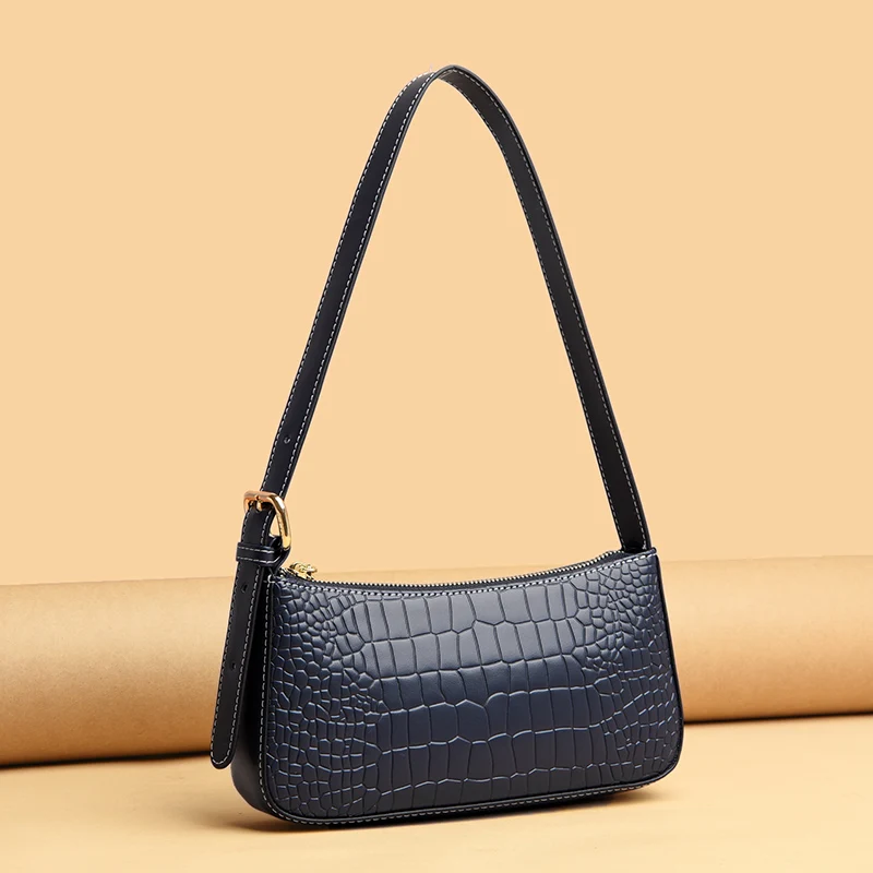 

Genuine Leather Totes Bag for Women 2022 Luxury Brand Women's Shoulder Crossbody Bag Cowhide Fashion Exquisite Shopping Handbag