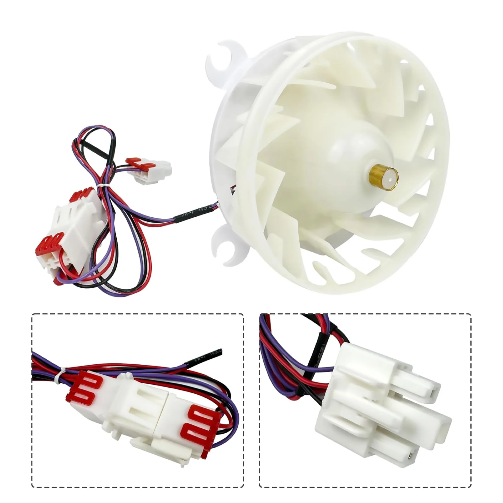 

1 шт. EAU64824401 двигатель вентилятора холодильника испарителя постоянного тока 13 в запасные части для LG для Kenmore аксессуары для холодильника