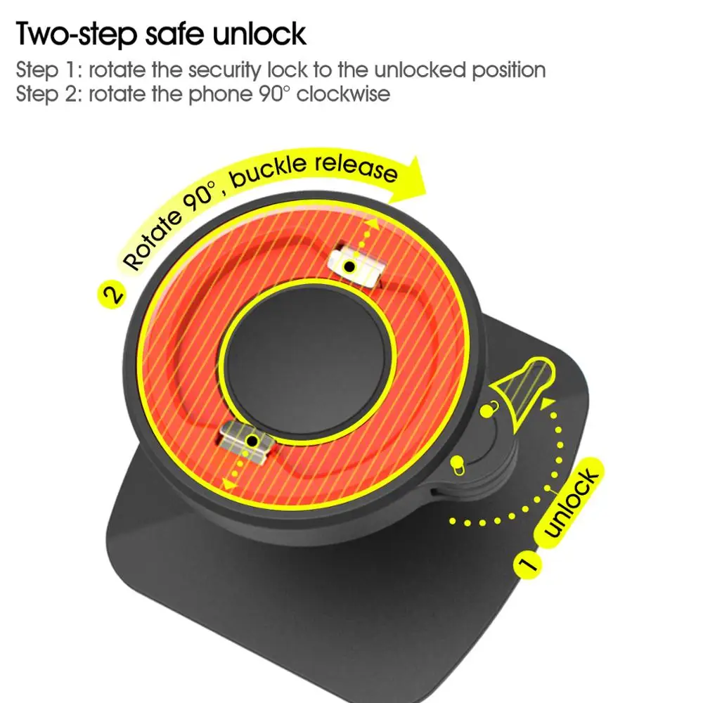 quick wall phone holder universal for iphone 11 x 8 max cell phone wall desk dashboard mount clip holder stand for huawei xiaomi free global shipping