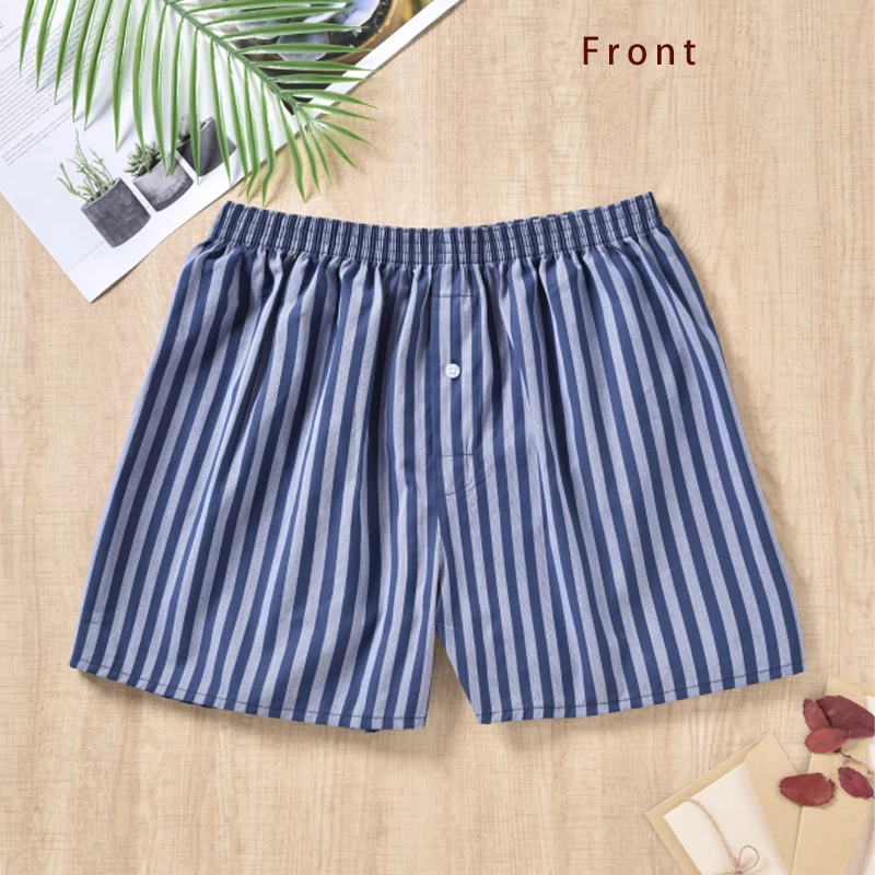 

Men's Underwear Pure Cotton Household Shorts Casual Loose Pajamas Men's Breathable Youth Woven Arlo Pants High Waist Beachwear