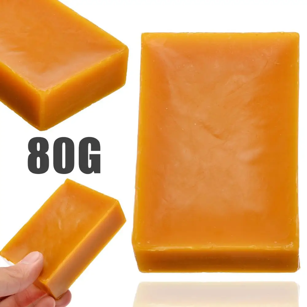 80g 100% Organic Natural Pure Beeswax Honey Wax Bee Cosmetic Maintenance Great For Making Cosmetics Soap and Candles