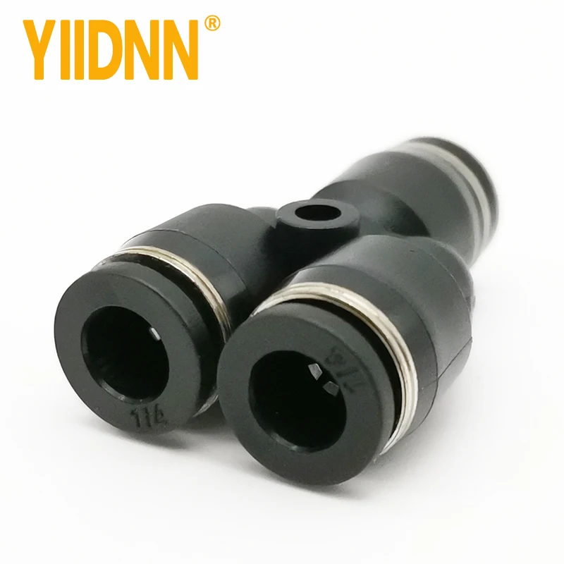 

Pneumatic Fitting Pipe Connector Tube Air Quick Fittings Water Push In Hose Couping 1/2'' 3/8'' 1/2'' PY Connectors