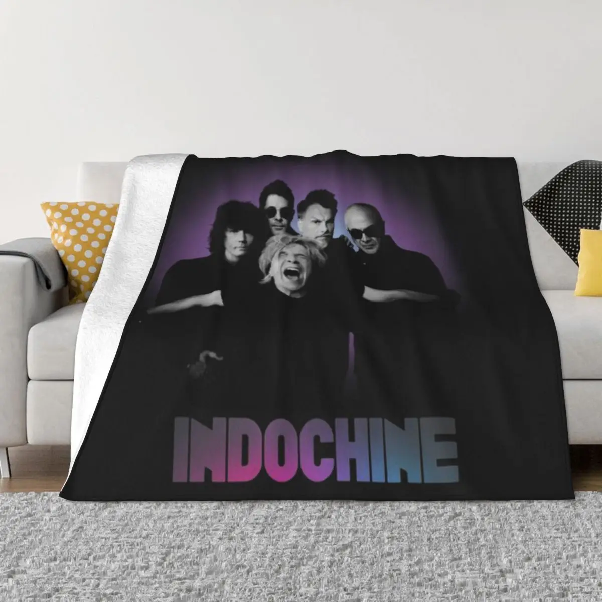 Indochine An Ultra-Soft Micro Fleece Blanket