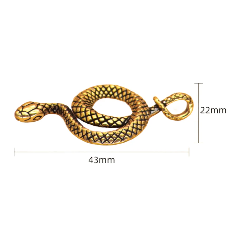 

Мини-фигурки змей из меди