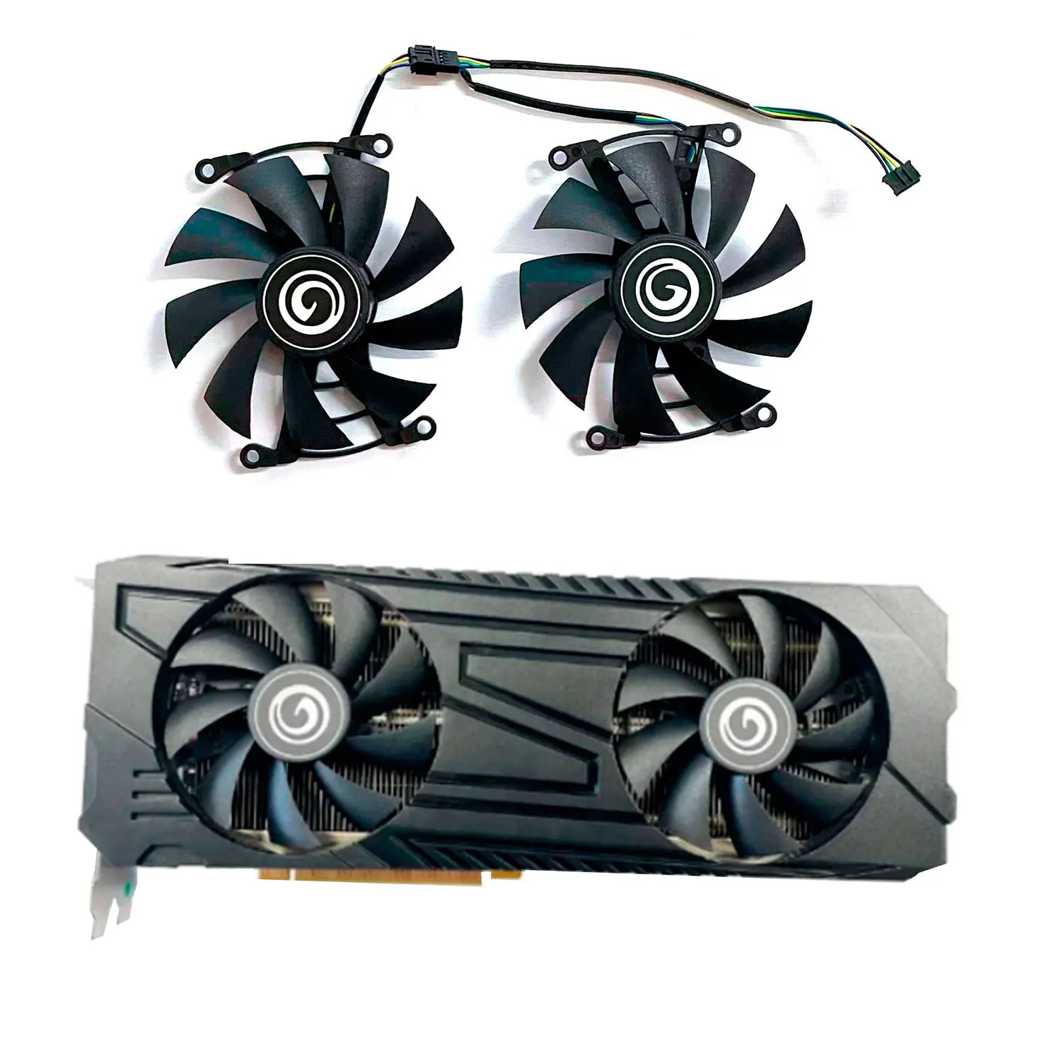 Совершенно новый вентилятор графического процессора 85 мм 4PIN FB09015M12LPA 50HX для