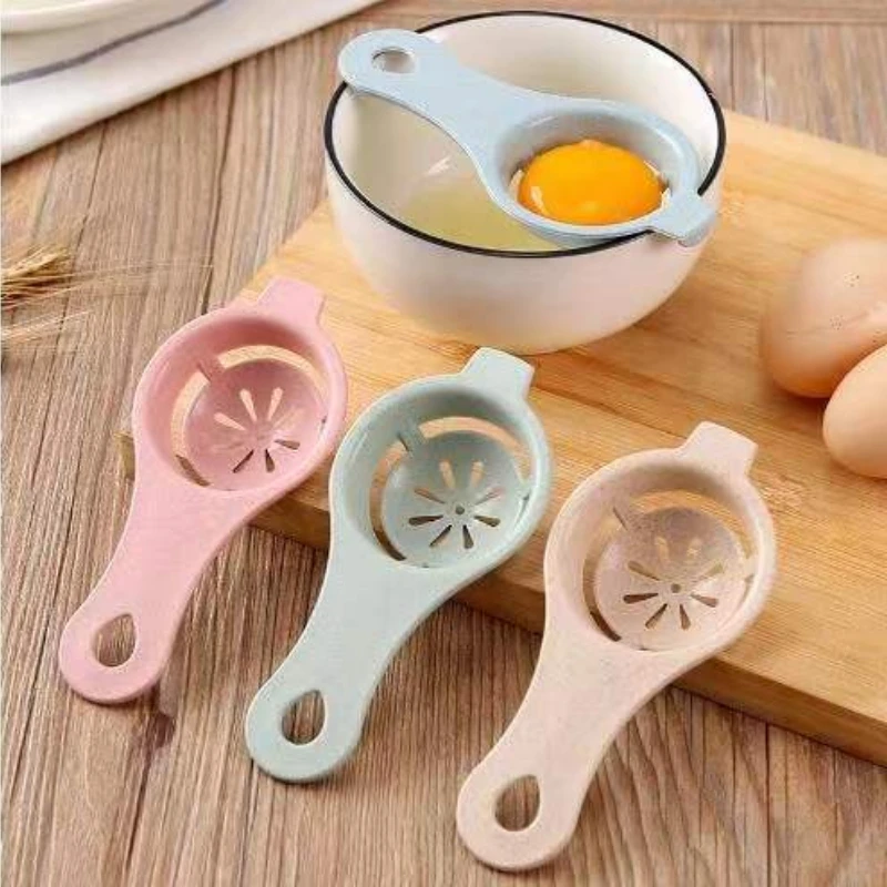 

Stem-egg separator, white egg yolk filter, kitchen baking separation tool