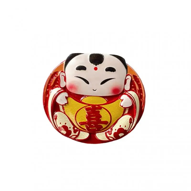 Креативные магниты на холодильник в китайском стиле мультяшный милый