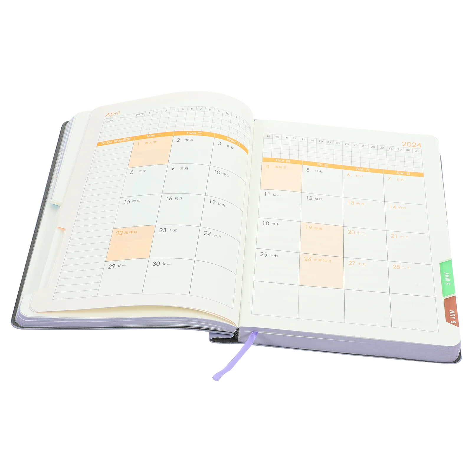 

Блокнот-планировщик портативный, органайзер для серверов официанток, изящный ежедневный удобный академический Многофункциональный блокнот