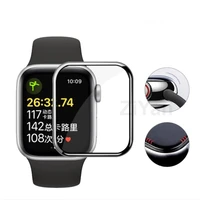3d full coverage tempered glass for apple watch 40mm 44mm 38mm 42mm hd screen protector for watch series se 6 5 4 3 4 2 1 film