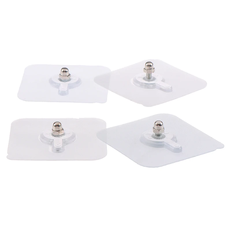 

10Pcs Strong Adhesive Nails Wall Poster Seamless Waterproof Screw Hook Hanger