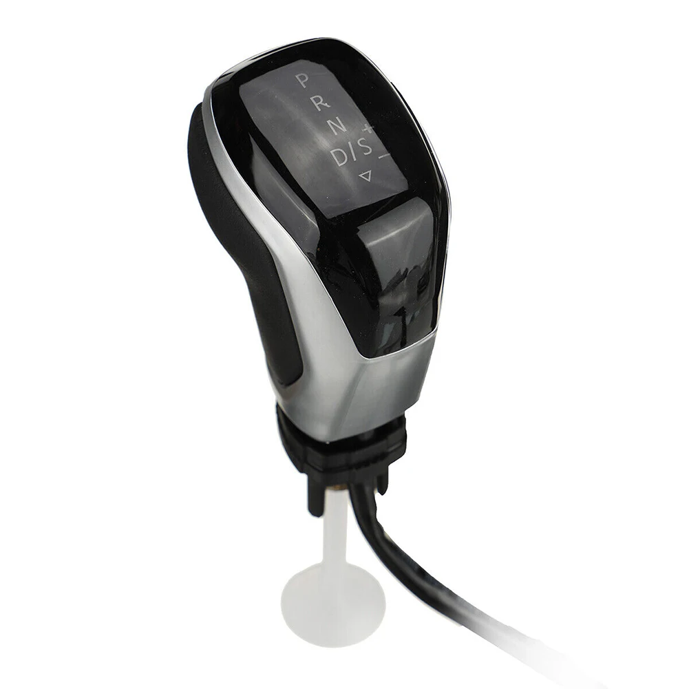 

100% Brand New Shift Handle LED Electronic Black&Silver Electronic LED Gear Shift Knob Led AT For Car For Golf MK6 MK7 B7/8 CC