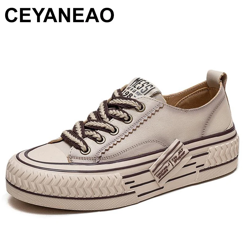 Женские туфли из натуральной кожи, на шнуровке и плоской подошве, ручная работа, удобные дамские туфли для отдыха, весна 2023