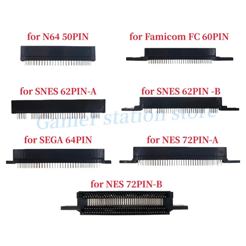 Слот для картриджей E-house Wholesale для SNES N64 FC NES Sega Genesis