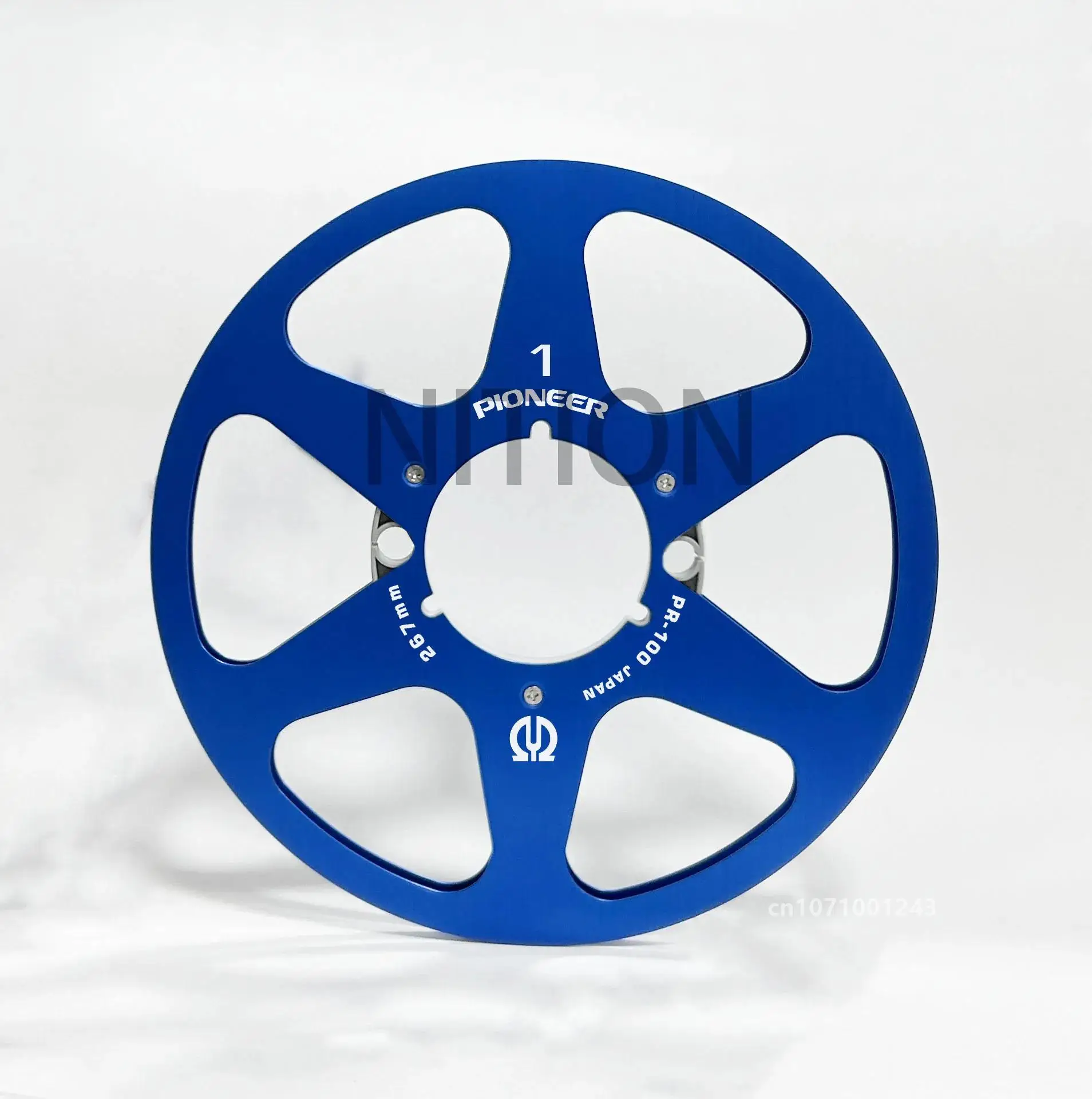 Новая металлическая катушка с лентой для аналогового аудио размером 10 5 x 1⁄4