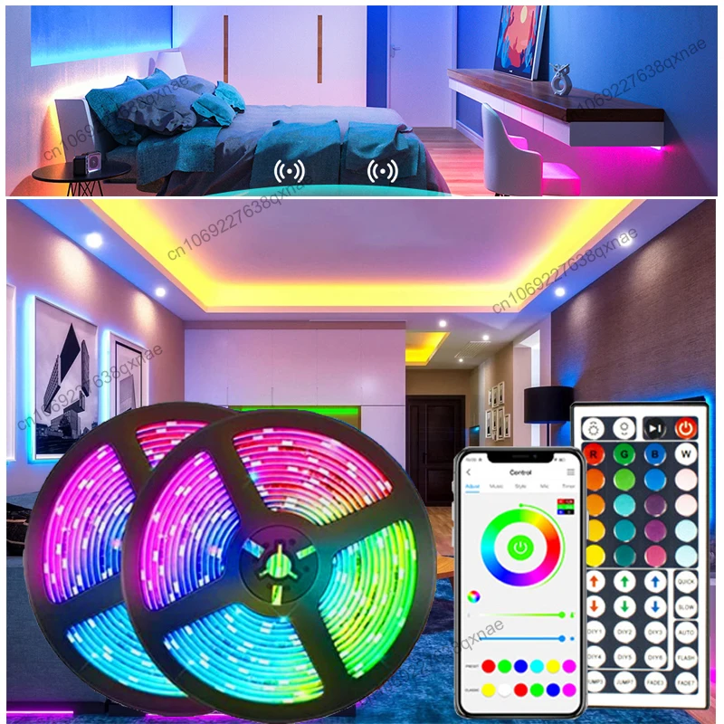 

LED Strip Lights 5050 RGB Neon Lights TV Backlight Led Lights for Room Decor Luces Led Para Habitacion Luz Led