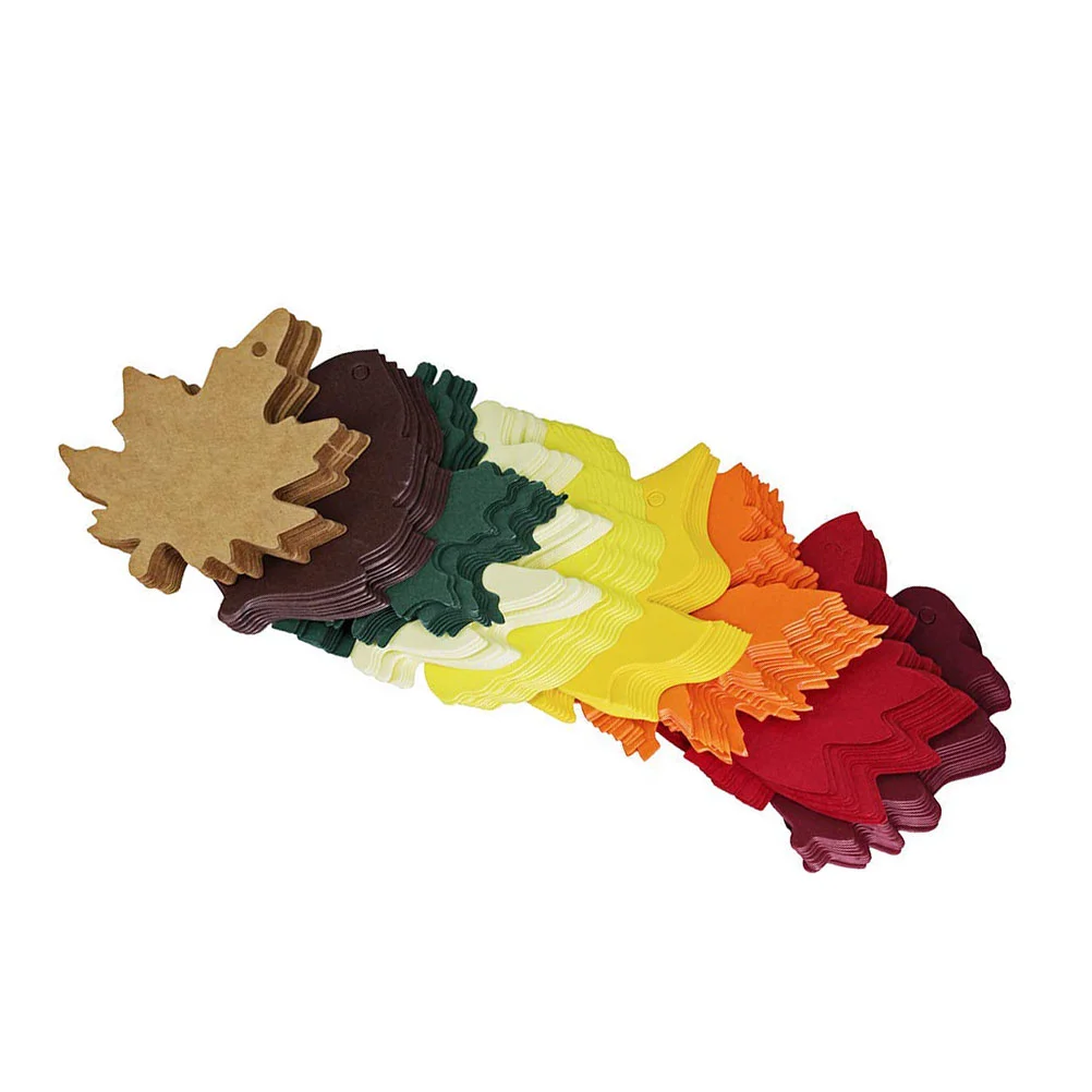 180 шт. крафт-бумага на День Благодарения декор для Рождества подарок крафт-бирки