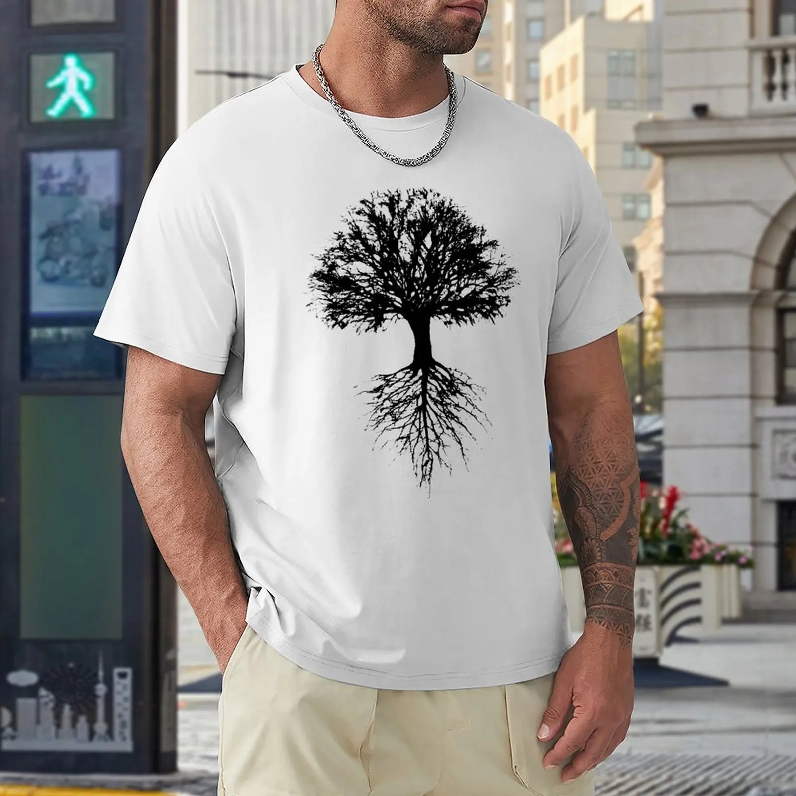 

Awesome Tree Of Life 12 T-shirt Harajuku Sports Humor Graphic Tees Novelty Leisure Eur Size