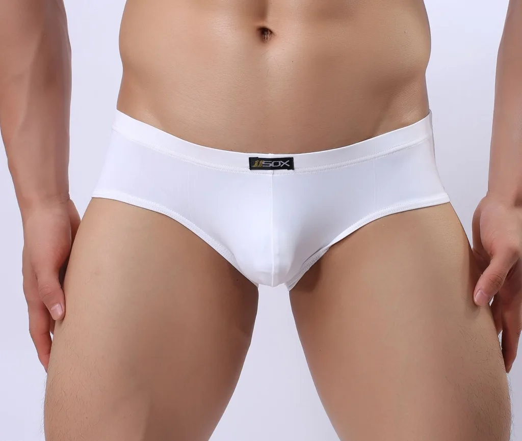 

Men's underwear soft and light ice silk U-shaped large bag breathable boxer pants