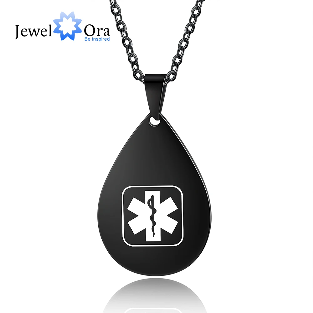 Ожерелье мужское из нержавеющей стали с гравировкой имени