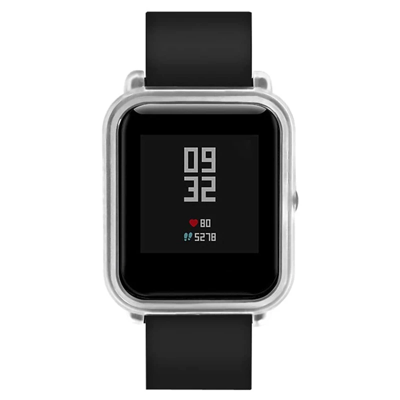 Защитный чехол для часов совместимый смарт-часы Xiaomi Amazfit Bip Youth защитный из ТПУ