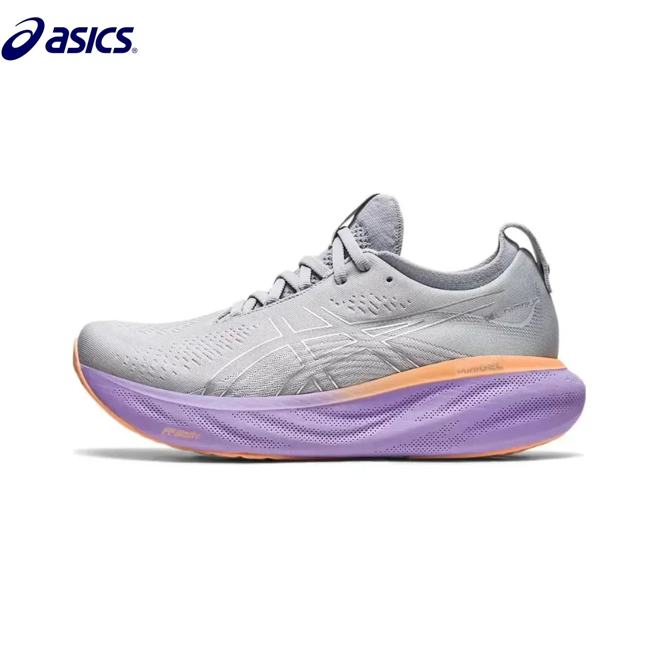Asics Nimbus 25 Women Running Shoes Tenis Low-top Anti-slip Breathable Lightweight Sneaker