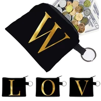 2022 fashion womens coin purses w print wallet lady small coin pouch zipper money key earphone line mini coin purse card holder