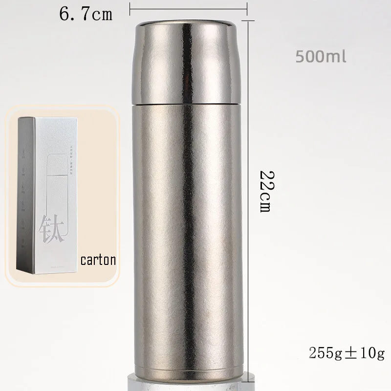 Термос-чашка из титана 500 мл