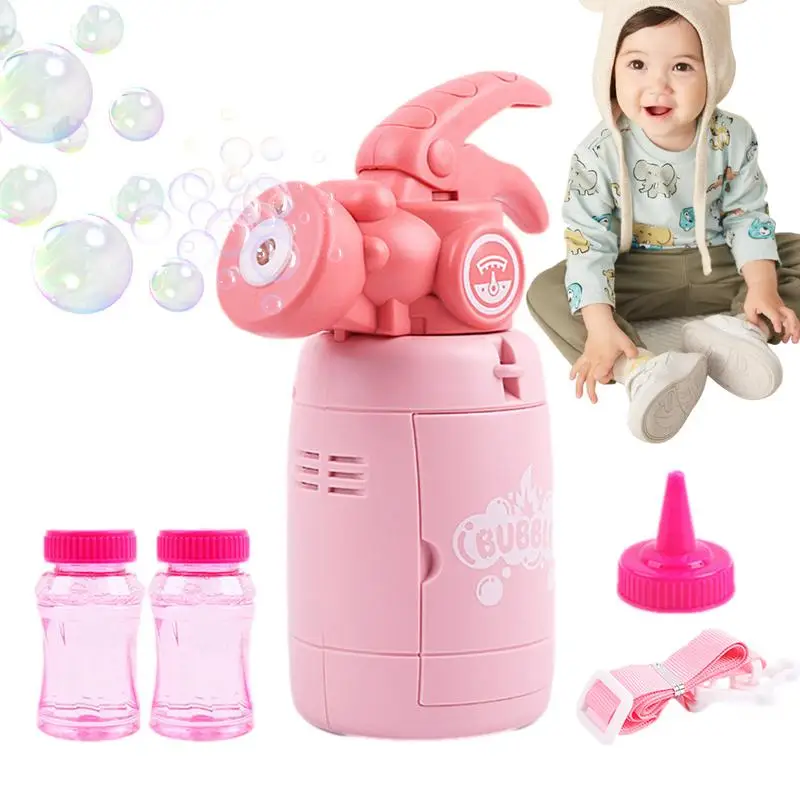 

Kids Bubble Blower Battery Powered Funny Bubble Toy For Kids Fitness Bubble Makers For Outing Party Wedding Children's