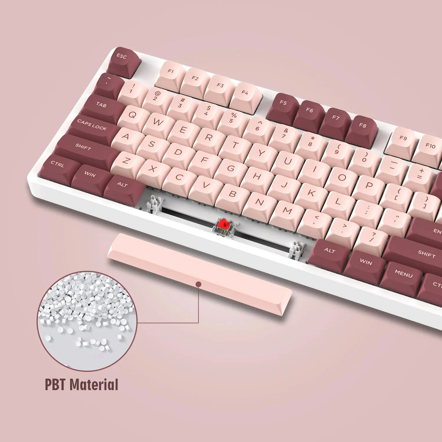 

189 Keys XVX Profile Keycaps for 61/68/87/98/104/108 Double Shot PBT Keycap for Cherry Gateron MX Switches Mechanical Keyboards