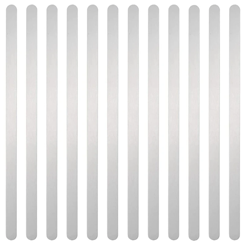 

25 Pack Aluminum Bracelet Blanks For Metal Stamping And Engraving (14 Ga.)