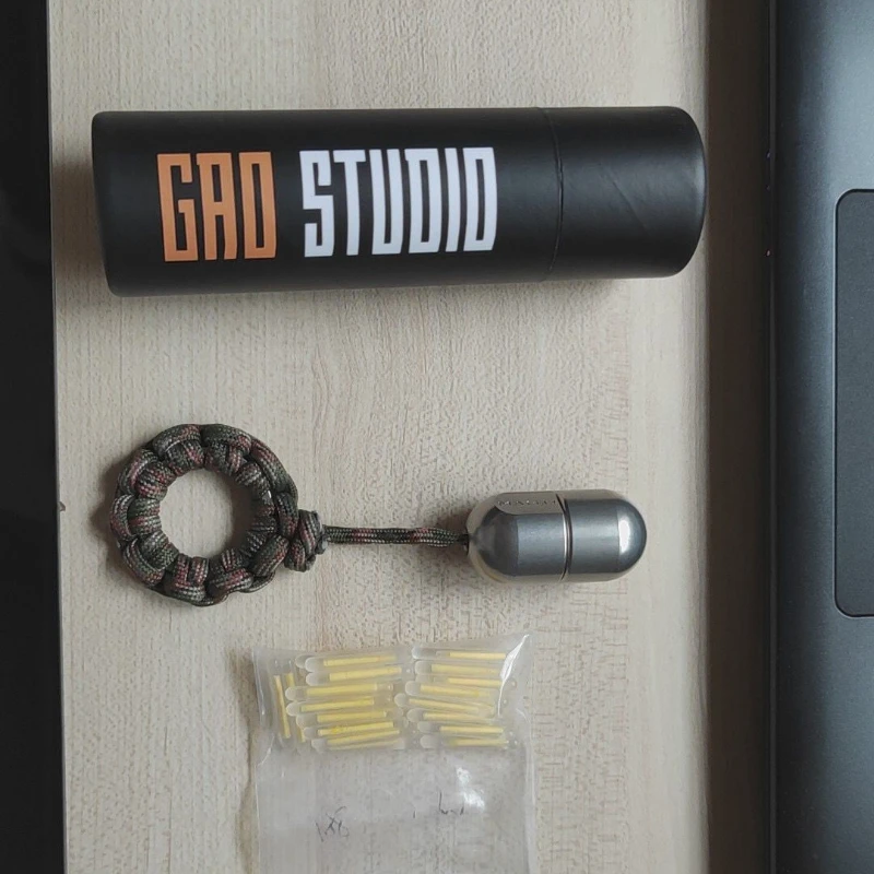 

Подержанная Магнитная капсула с отпечатком Ppb из нержавеющей стали, футляр для мытья камня с полными аксессуарами