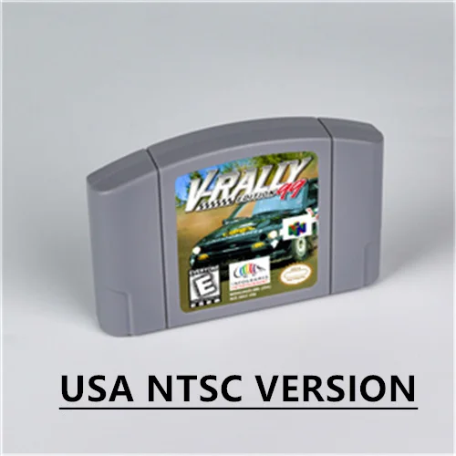 

V-Rally Edition 99 for 64 Bit Game Cartridge USA Version NTSC Format