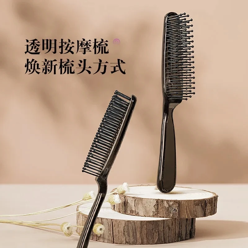 

Women's Special Long Hair Portable Dry and Wet Dual Use Soothing Scalp Care Cleaning Massage Comb