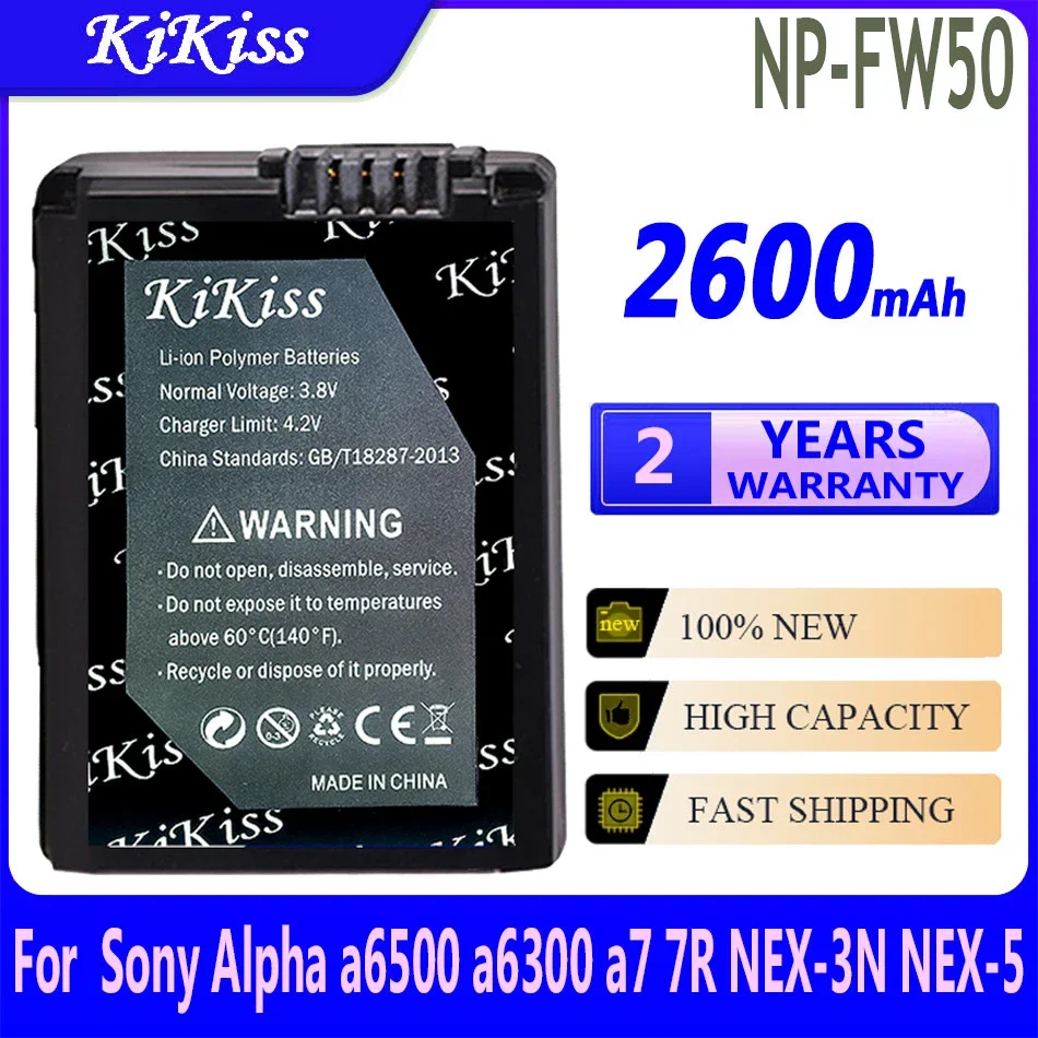 Аккумулятор для Sony Alpha A6500 A6300 A6000 A5000 A3000