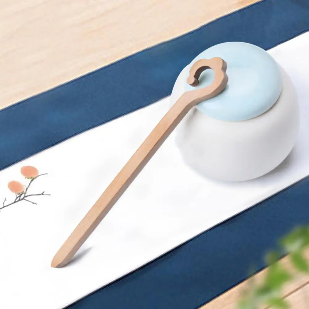 

Non-Slip 5 Styles DIY Handmade Wooden Hollow Out Hair Clip for Female