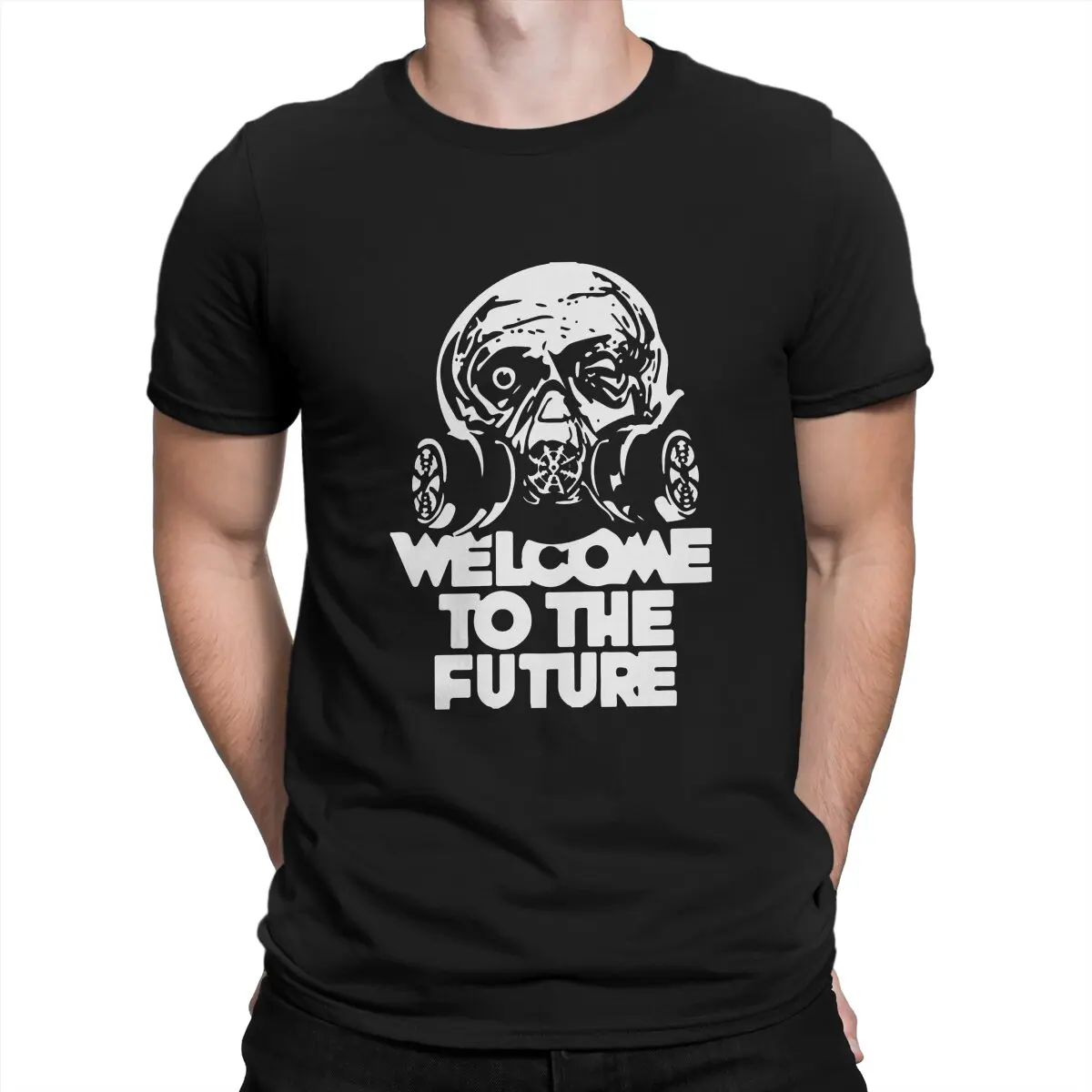 

The Terminator Welcome to the Future1 Tshirt Graphic Men Tops Vintage Grunge Summer Short Sleeve Harajuku T Shirt