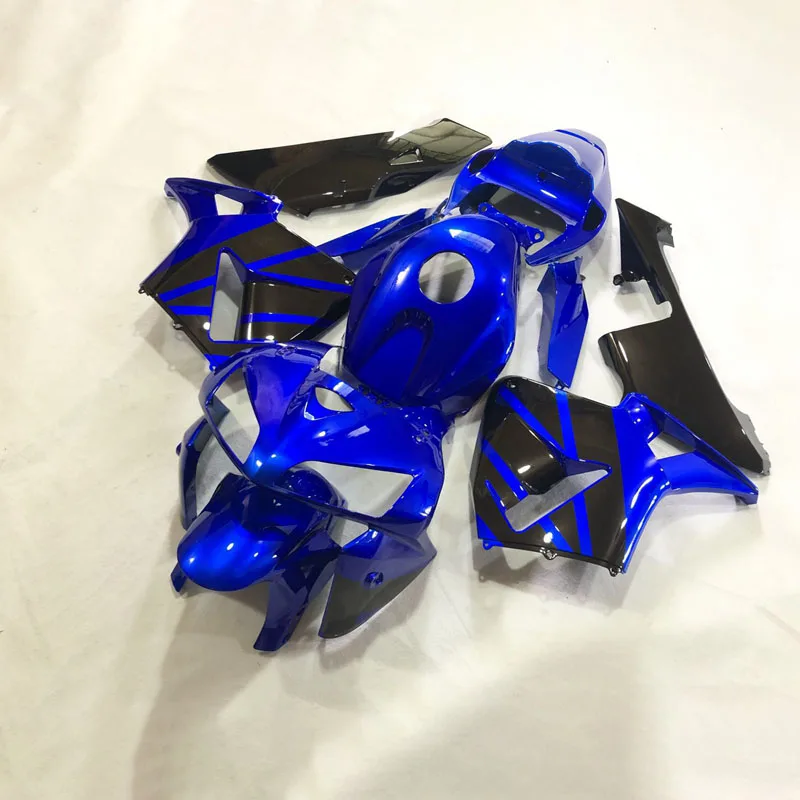 Комплект обтекателей для кузова Honda cbr 600 rr 05 06 черный синий CBR600RR 2005 2006 Бесплатная