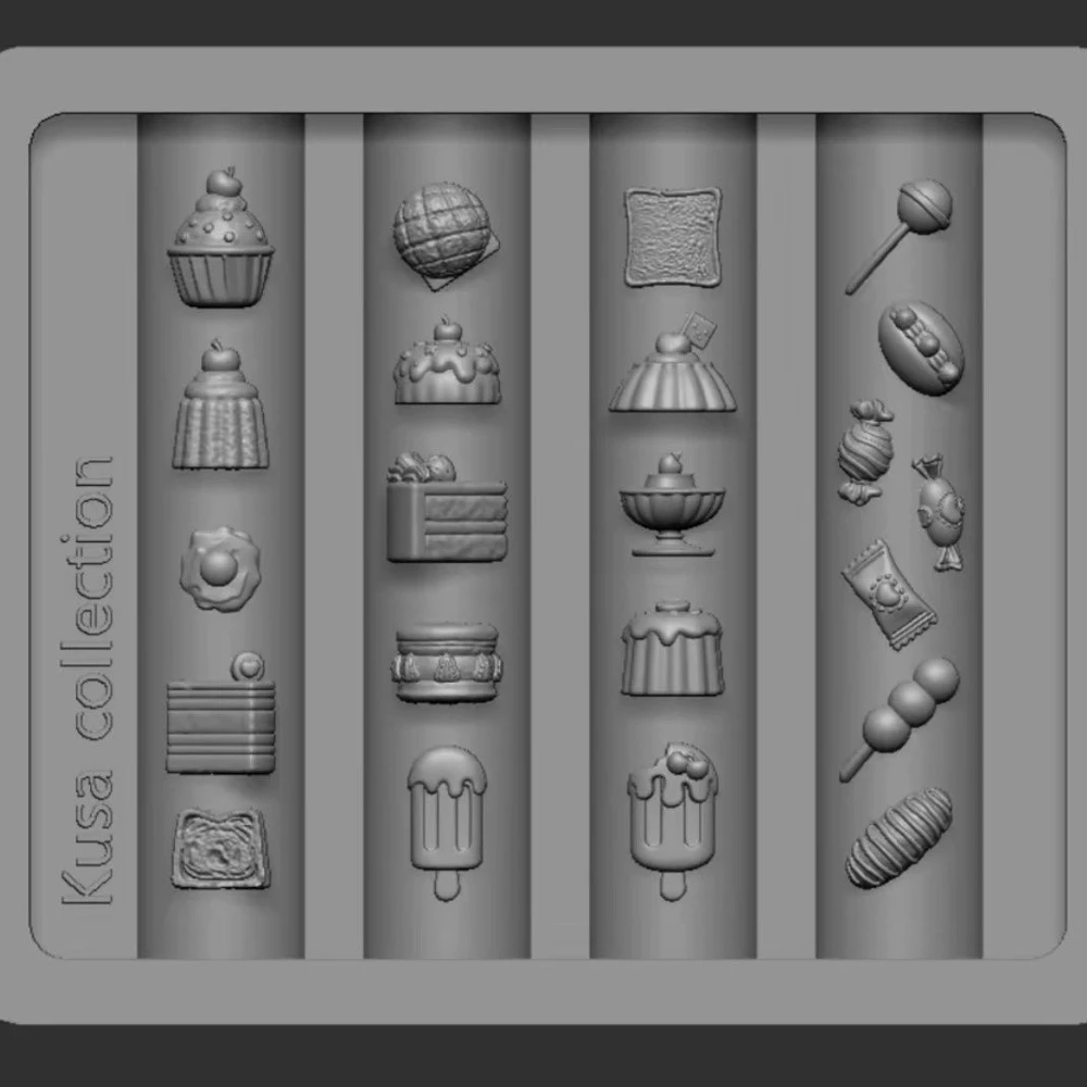 

MINISO Форма для дизайна ногтей фрукты