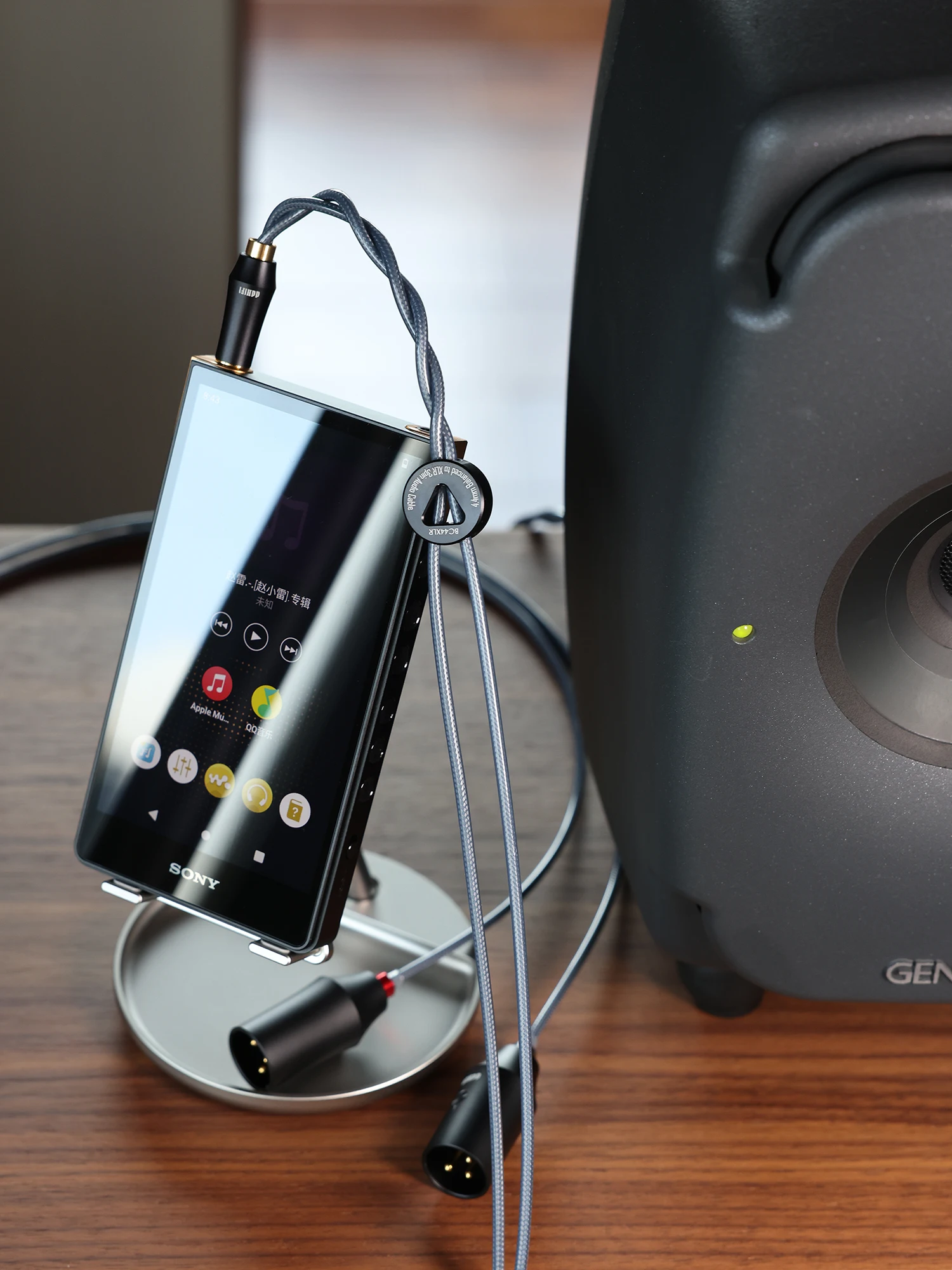 DDD ddHiFi BC44XLR 4 мм сбалансированный к XLR 3-контактный экранирующий сигнальный кабель