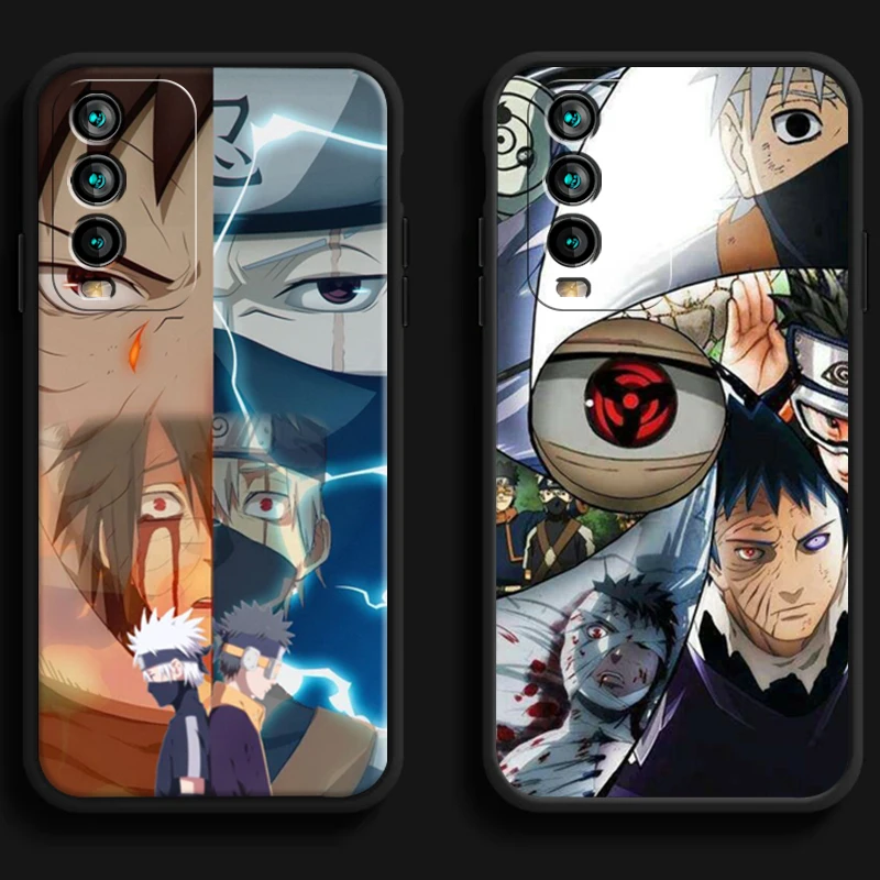 

Japanese Cartoon Naruto Phone Cases For Xiaomi Redmi 7 7A 9 9A 9T 8A 8 2021 7 8 Pro Note 8 9 Note 9T Coque Carcasa Soft TPU