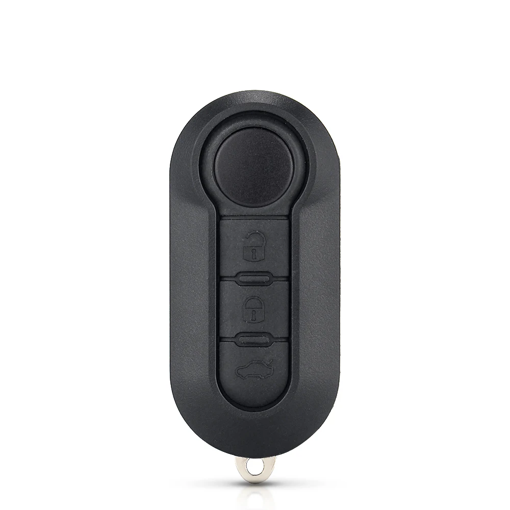 

KEYYOU для Fiat 500 Panda Punto Bravo, 3 кнопки, обычный откидной пульт дистанционного управления, корпус, пустой корпус, брелок без ключа, лезвие SIP22