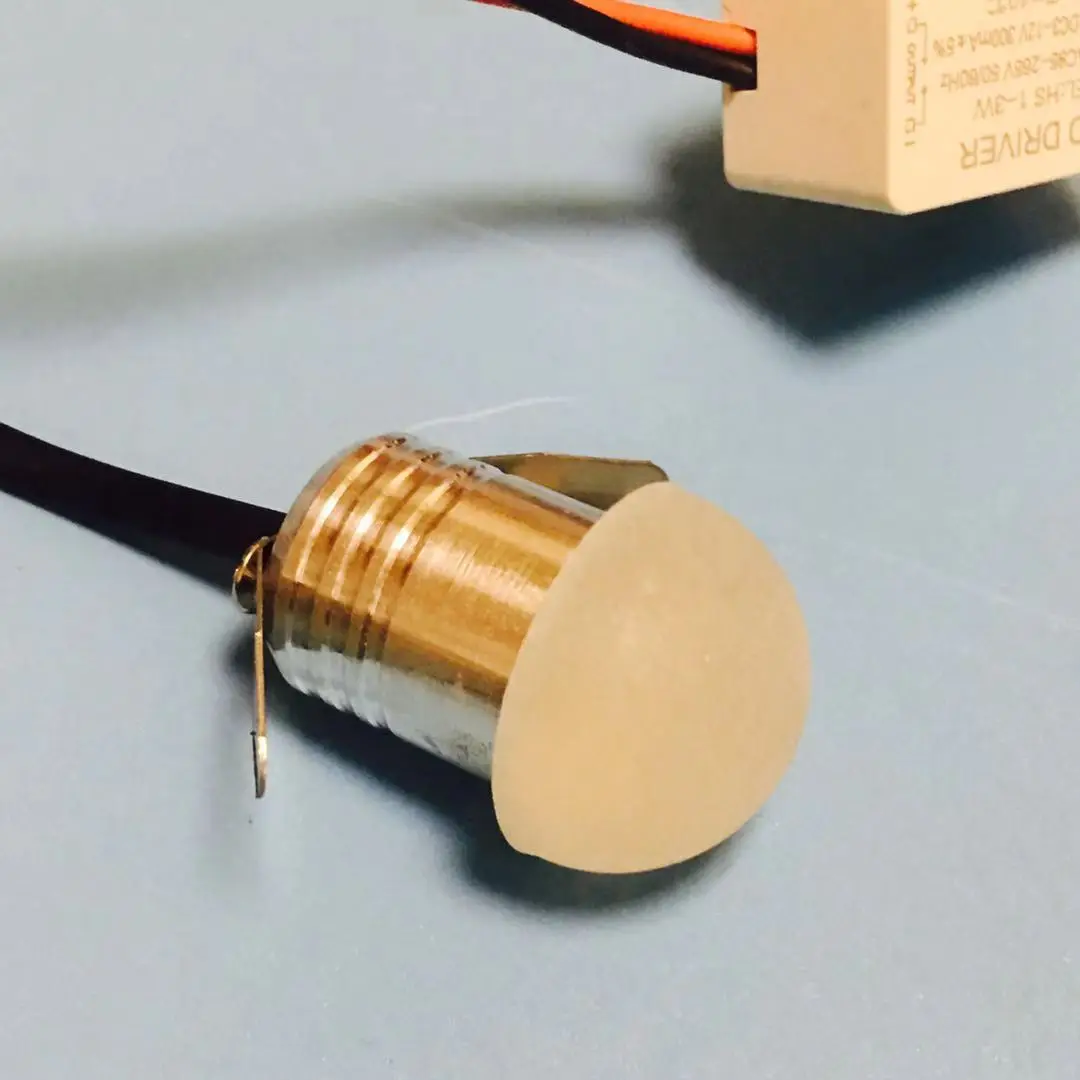 

Pack of 10 3W Mini Led Recessed Ceiling Spot Light acrylics Kit for Cree Led 3000K + Driver Open Hole 20mm