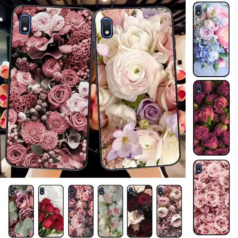 

Flower Pink Phone Case for Samsung A51 01 50 71 21S 70 31 40 30 10 20 S E 11 91 A7 A8 2018
