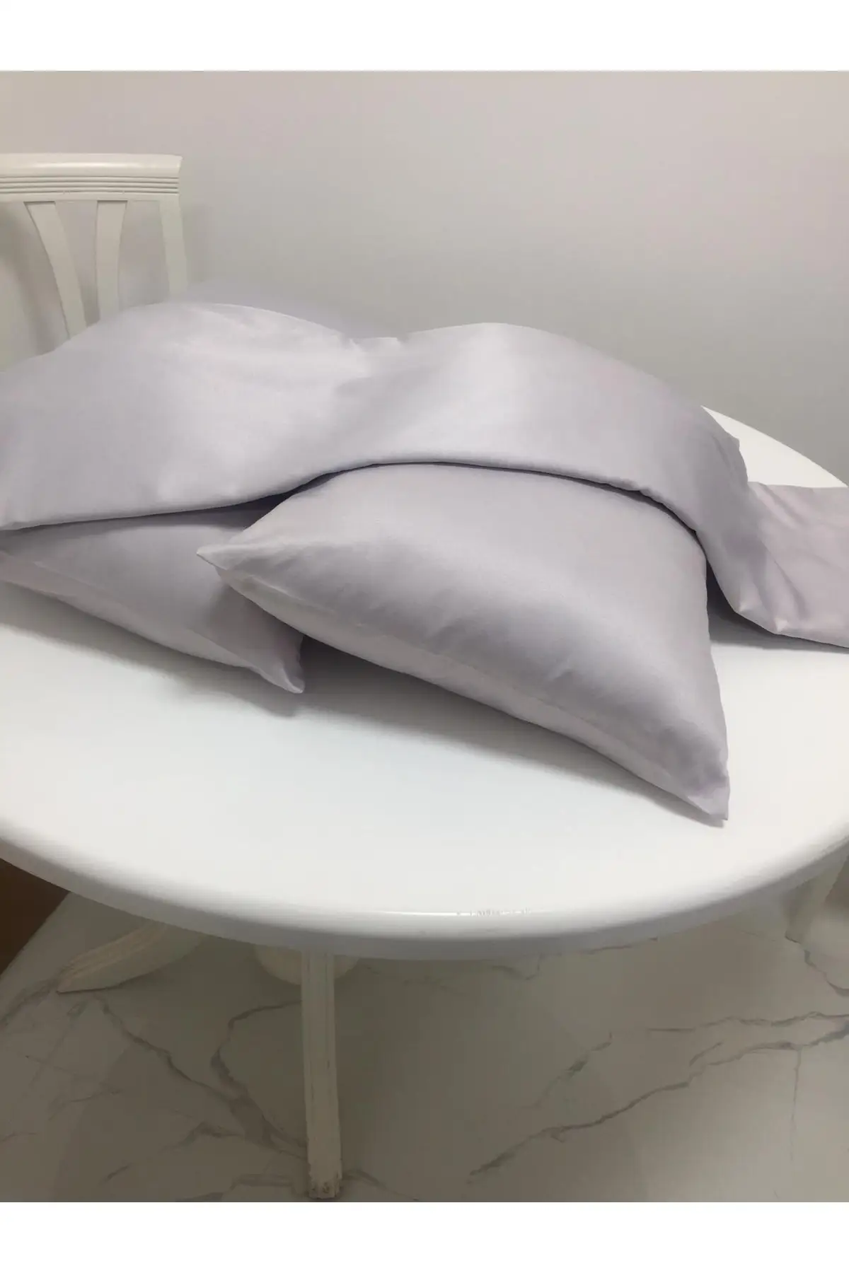 

Хлопковая юбка Dairie серого/серебристого цвета, простыня и подушка, набор из 3 предметов, двойной комплект