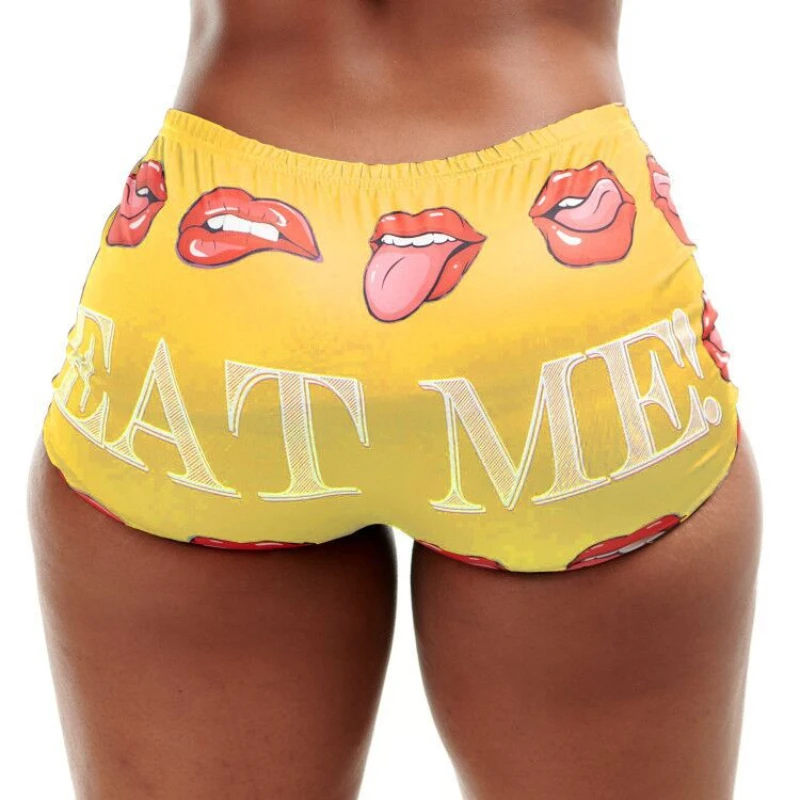 

2022 Summer Wide-leg Pants Micro-flare Loose Shorts Mid-waist High-waist Fresh Sweet Home Shorts Multicolor Leggings